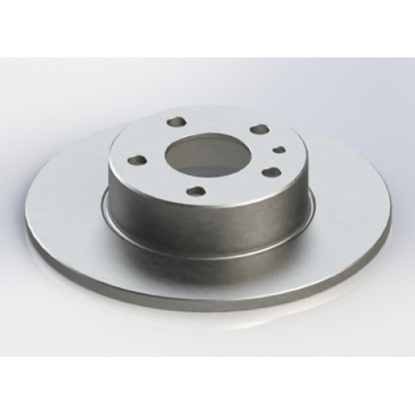 YAVUZSAN 33207 ARKA FREN DISKI DUZ FIAT CROMA ALL MODELS 85-90 