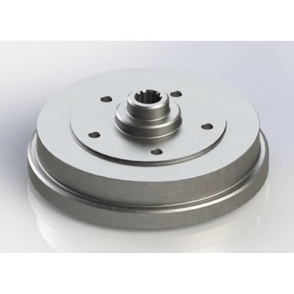 YAVUZSAN 36349 ARKA FREN KAMPANASI VW BEETLE TYP 1-TYP 3 65-79 1300 1302 1303 1500 1600(230X235X4DL) AD. 