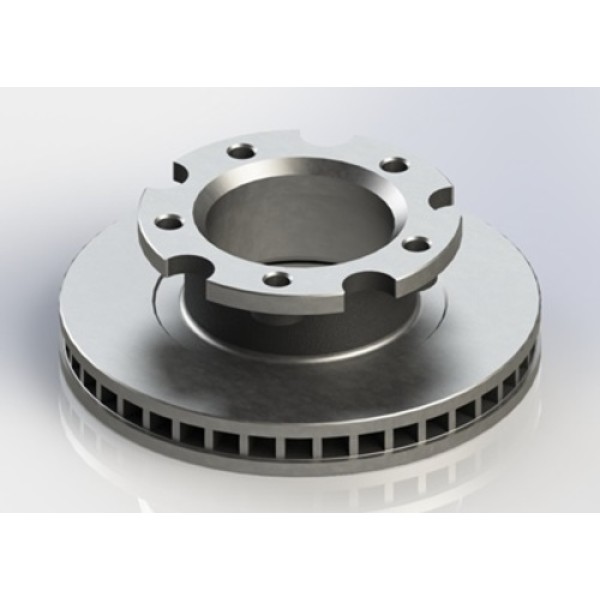 YAVUZSAN 40157 ON FREN DISKI ISUZU ELF 86-07 (NHR69-NHS69-NKC1SC-NKC1SD-NKN1SF-NKR66-NKR71) (26534X5DL) HAVALI AD 