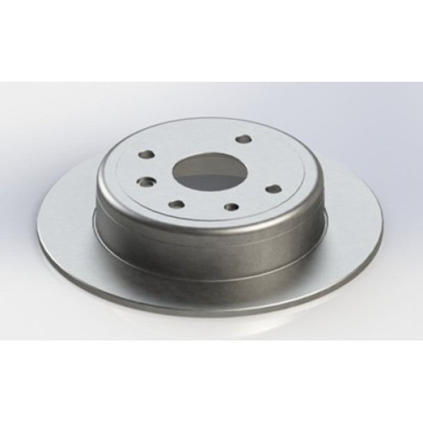 YAVUZSAN 53743 ARKA FREN DISKI EPICA 05- 2.0-2.0D-2.5 (276X12X4DL) AD. 