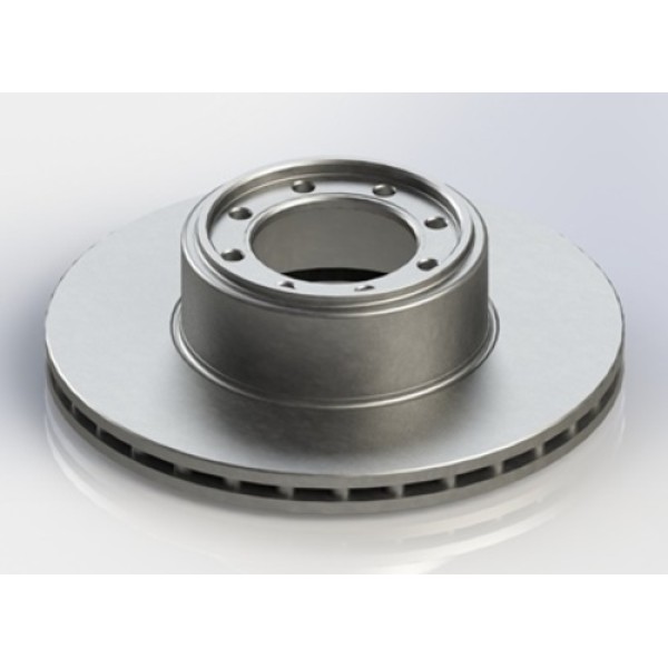 YAVUZSAN 60484 ARKA FREN DISKI IVECO DAILY IV 29 35 40 45 50 ABS HAVALI 