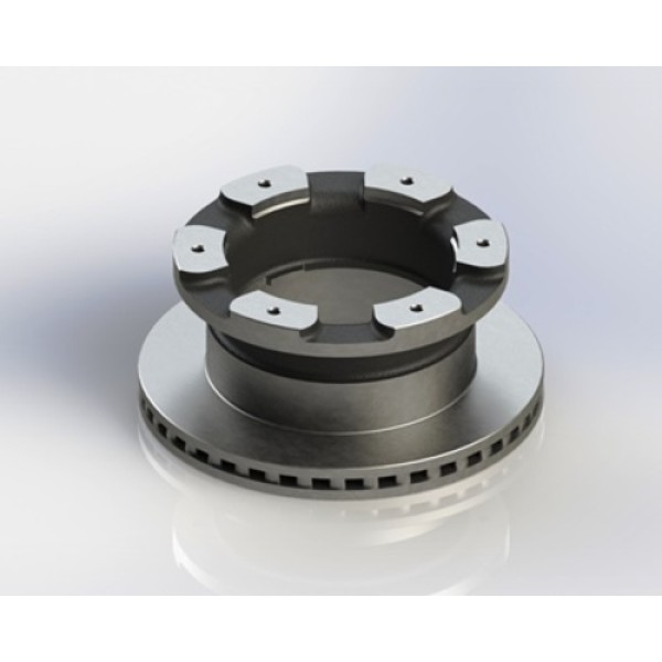 YAVUZSAN 60600 ARKA FREN DISKI IVECO DAILY IV-V 07-14 (306X28X6DL) HAVALI AD. 