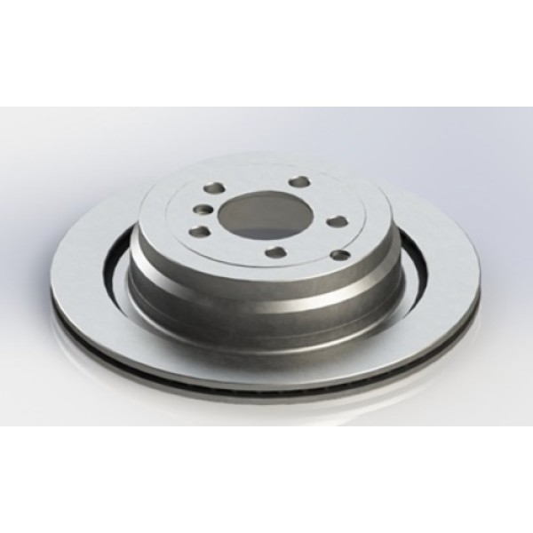 YAVUZSAN 62661C ARKA FREN DISKI LAND ROVER RANGE ROVER III (LM) HAVALI 