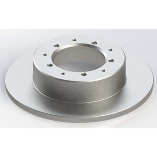 YAVUZSAN 62840 ARKA FREN DISKI RANGE ROVER II (P38A) 70- DEFENDER L316 90-16 DISCOVERY LJ 89-98 (290X12.5X5DL) AD. 