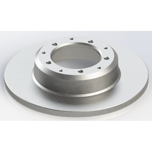 YAVUZSAN 62842 ARKA FREN DISKI LAND ROVER DEFENDER CABRIO (L316) 2.2 TD4- 2.4 TD4 4X4 - 2.5 D 4X4 - 90-16 DUZ 