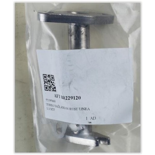 AFT BR229120 Turbo Yağlama Borusu Linea 1.3 Multijet 55195668
