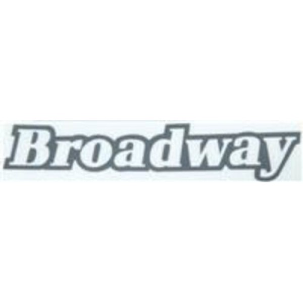 Ayhan A1827 Arka Yazı Broadway Koyu Gri Renault 9 94 Md Sonrası