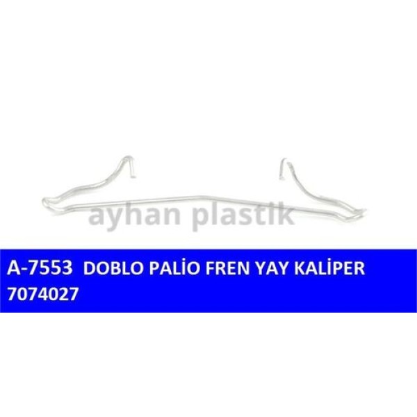 Ayhan A7553 Fren Kaliper Yayı Doblo