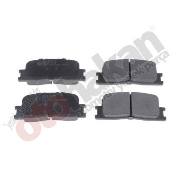 Blue Print ADT342129 Fren Balatası Takımı Toyota 446633130
