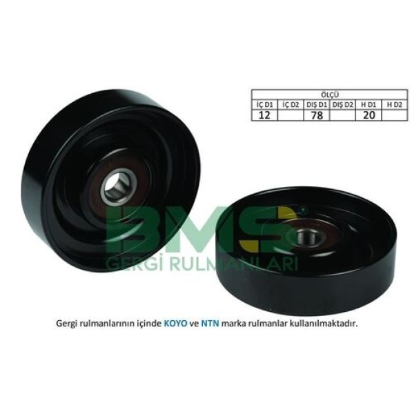 BMS 056 Klima Gergi Rulmanı Accent 1999-Era 2006- 531038210 