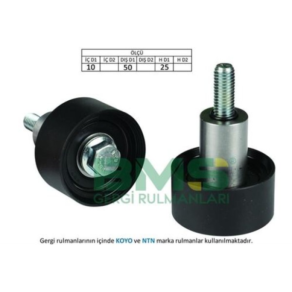 BMS 423 Eksantrik Gergi Rulmanı A1 A3 A4 Q3 1.0 TFSI 1.4 TFSI 1.2 TFSI 1.4 TFSI G Tron 1.4 TFSI E Tron 12- 04E109244B 