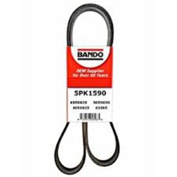 Bando 5PK1590 Kanallı Kayış Mercedes Alfa Romeo Audi Hyundai Kia Saab Volkswagen A0149978492 