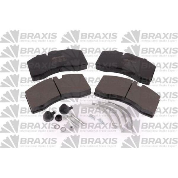 Braxis AB5006 Fren Balatası Ön Arka Saf Schmıtz Knorr Aksesuarlı Sacın Altı Düz 9080106440 