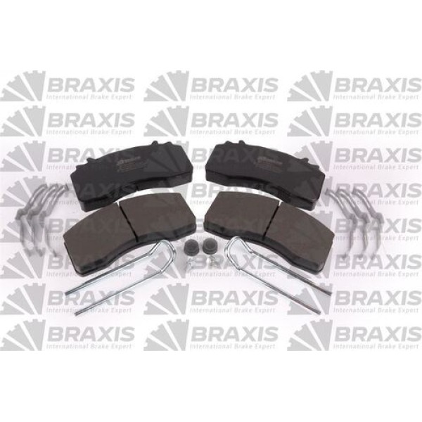 Braxis AB5021 Ön Arka Fren Balatası MAN TGA-TGS-Tgym Wabco Ng22 Kaliper 81508205108 