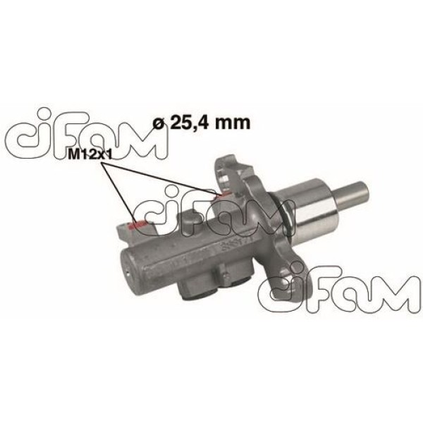 Cifam 202402 Ana Merkez Passat 96-00 A4-A6 1.6-1.8-1.9-2.4-2.5 2.8 TDI 95-01 A8 2.8-3.7-2.5 98-02 25.4mm 4D0611021A