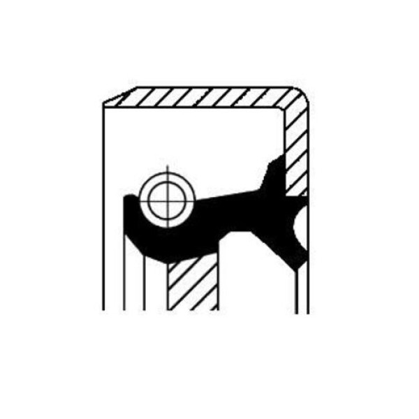 Corteco 19034104B Yağ Keçesi Manuel Şanzıman 6843111 