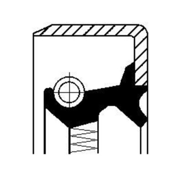 Corteco 19036492B Yağ Keçesi Poyra 1521590