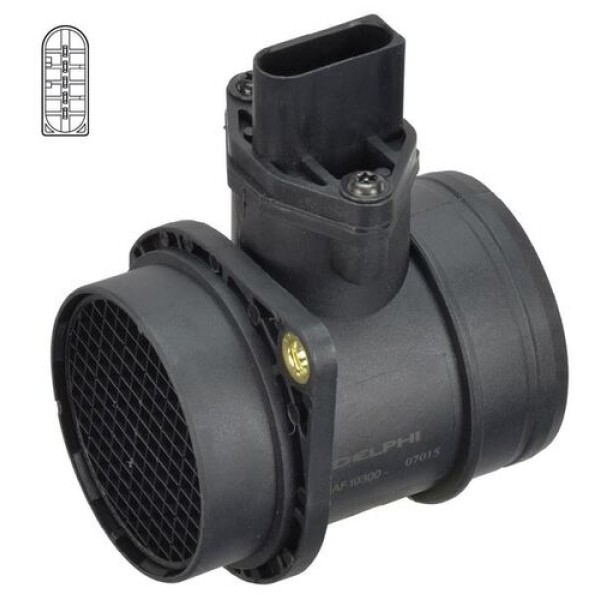 Delphi AF10300-12B1 Debimetre Sensörü Komple Audi A3 1.8 Skoda Octavia 1.8 2.0 Seat Leon 1.8 Toledo II 1.8 Volkswagen Beetl 