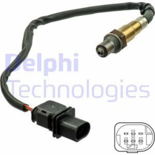 Delphi ES21159-12B1 Oksijen Sensörü BMW E60 F10 F30 F80 F32 F34 F36 E83 F25 F15 F16 E70 13627791592 