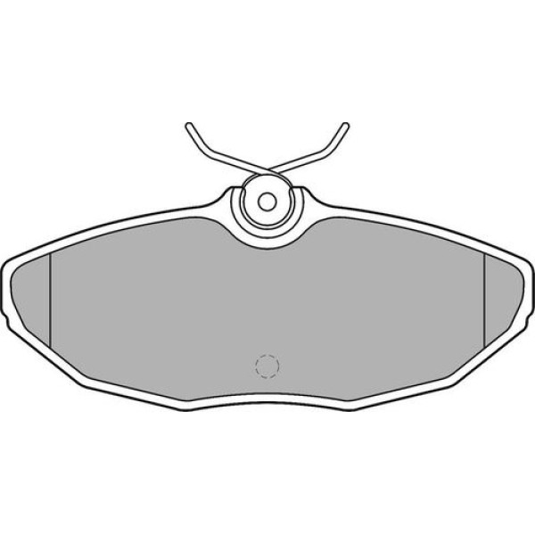 Delphi LP1505 Fren Balatası Arka S-Type II 02-07 XJ X350 X358 03-08 C2C8342 