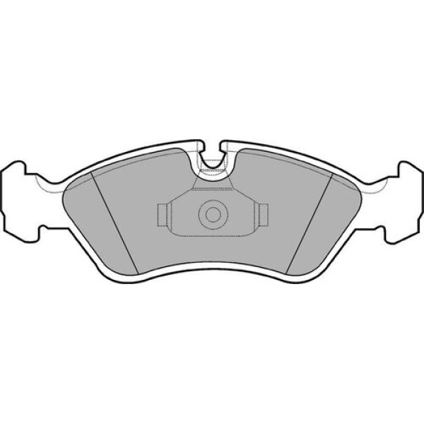 Delphi LP1605 Fren Balatası Ön Opel Astra Calibra Vectra 12 88