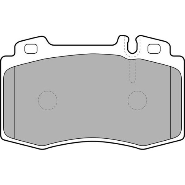 Delphi LP1688 Fren Balatası Ön Mercedes Cl203 W220 C215 W221 W163 Renault 129 1675901280 
