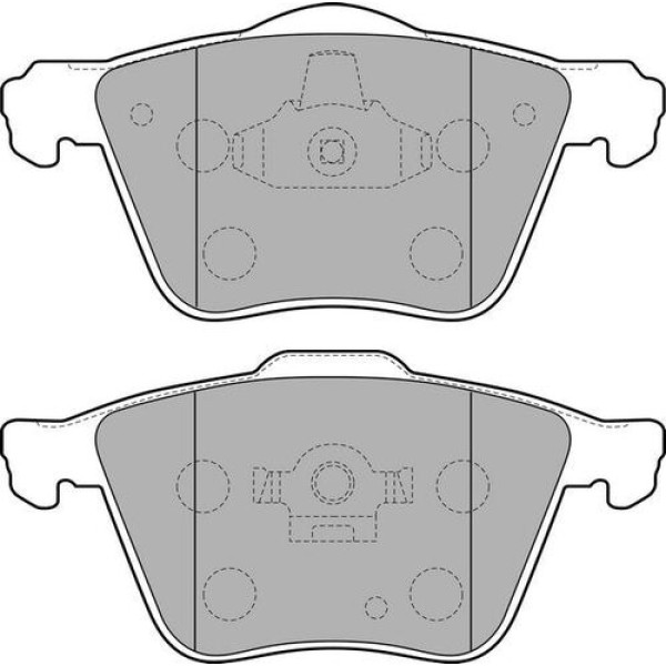 Delphi LP1821 Ön Fren Balatası Volvo Xc90 2.5T 02-D5 02-T6 02-D5 V8 05-D5 09-3.2 06- 31262705 