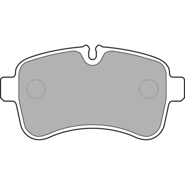 Delphi LP2040 Arka Fren Disk Balata Daily IV 06-Daily V 11-Tüm Modeller 05 06- 42555917