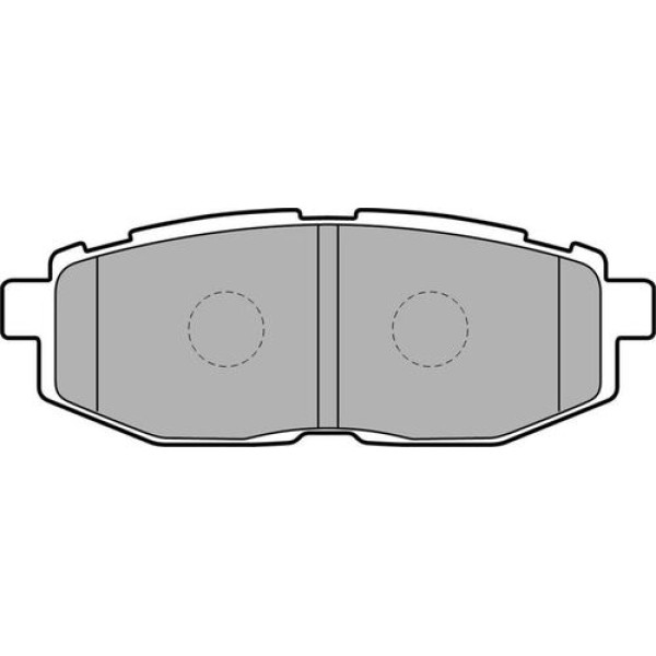 Delphi LP2076 Fren Balatası Arka Subaru Legacy Trıbeca 01 05 26696XA010 