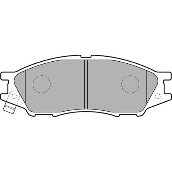 Delphi LP2184 Fren Balatası Ön Nissan Almera 02 00 4106095F0B
