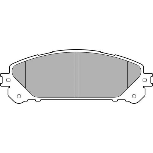 Delphi LP2201 Fren Balatası Ön Lexus RX350 RX450H 04 09 044650E010