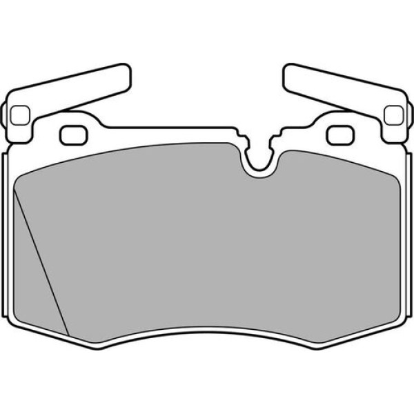 Delphi LP2235 Fren Balatası Ön Sport Mini R56-C4 Cactus 1.5HDI 34116789157