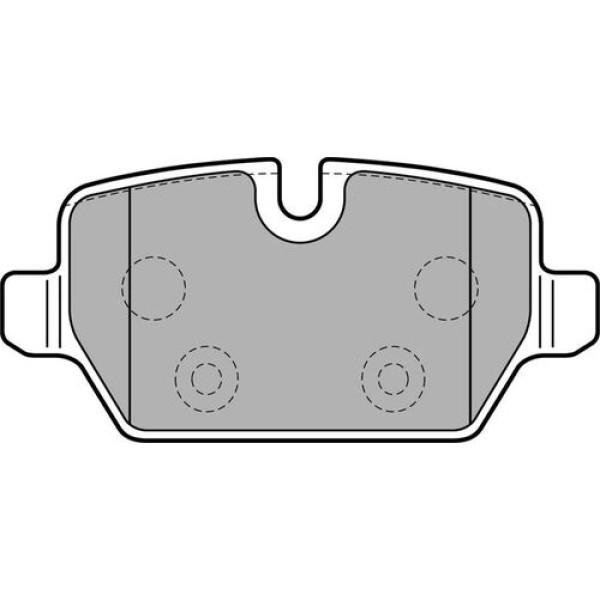 Delphi LP2247 Fren Balatası Arka Mini Countryman D Cooper Cooper Dx Cooper Sdr60 Paceman 10 34219808172