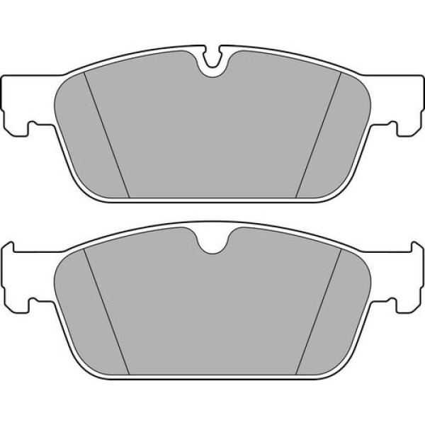 Delphi LP2705 Frenbalatası Fren Mercedes 97-01 0064203620 