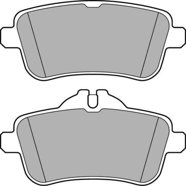 Delphi LP3159 Fren Balatası Arka Mercedes Ml63 5.4 11 11 