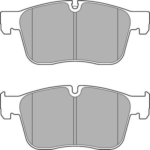 Delphi LP3187 Fren Balatası Ön Velar 17-Xe Range 15-XF 16-F-Pace 16- LR160437