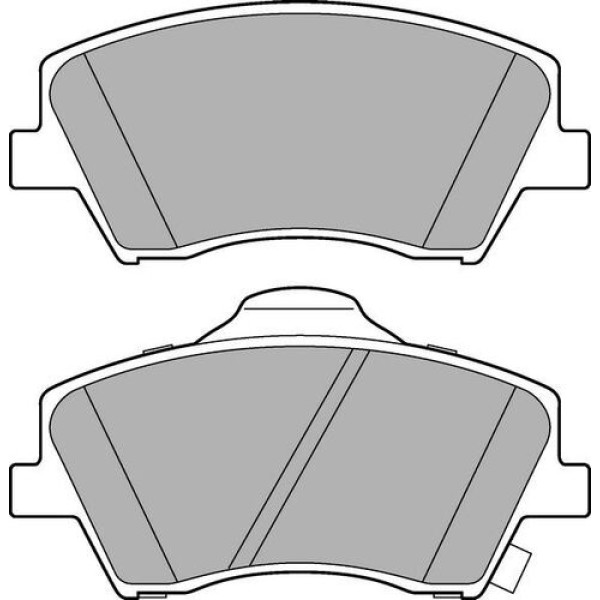Delphi LP3264 Ön Fren Balatası Hyundai Ioniq Kia Niro 2016- 58101F2A00