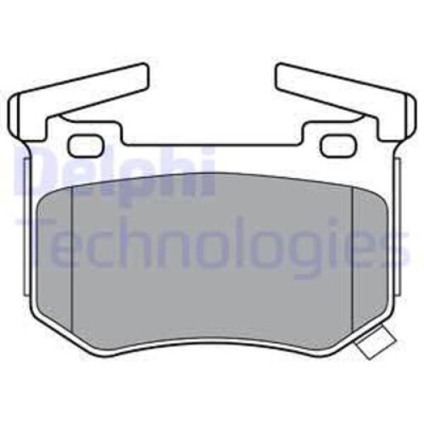 Delphi LP3397 Fren Balatası ArkaKiaStinger 58302J5A55 