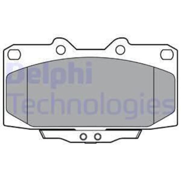 Delphi LP3409 Fren Balatası Ön Yaris 446552360 