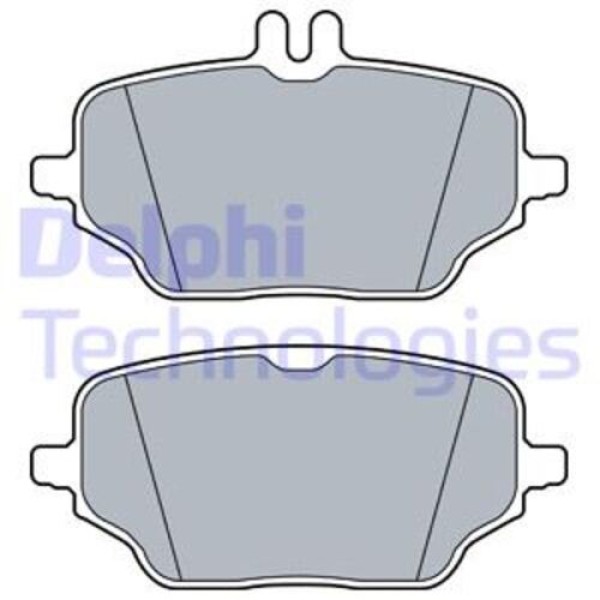 Delphi LP3572 Fren Balatası Arka GlE-Serisi V167 18- A000420420