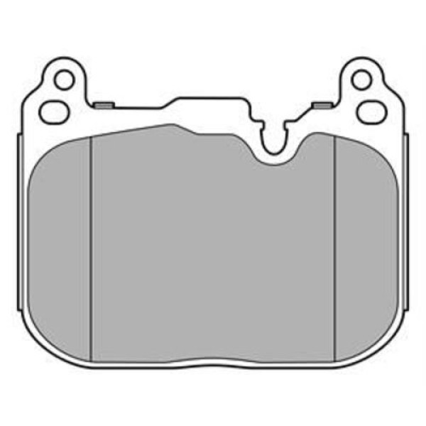 Delphi LP3597 Fren Balatası Ön BMW F39 F40 F44 F48 Mini F54 F56 F59 34106889266 