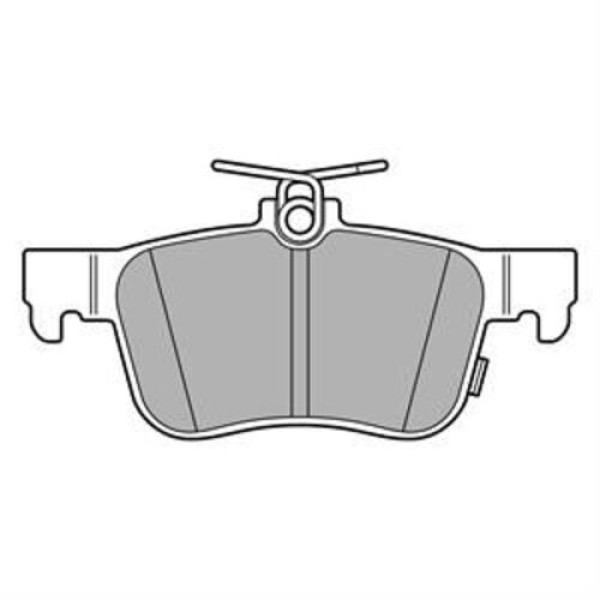 Delphi LP3607 Arka Fren Balatası Focus IV 18-Galaxy 15-Kuga II 14 Mondeo V 14-S-Max 15- 2367295 