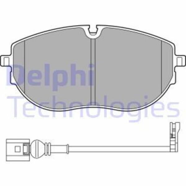 Delphi LP3652 Fren Balatası Ön 17 İnç Transporter Multivan 20- 7LA698151A