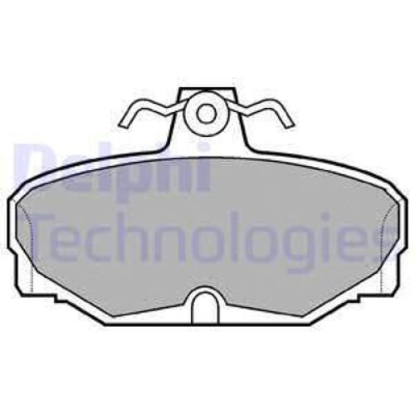 Delphi LP507 Fren Balatası Arka Ford Escort Granada Scorpio Sierra 82 ME87GX2M008BB
