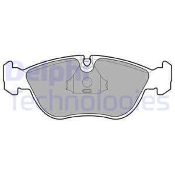 Delphi LP839 Ön Fren Balatası S60 00-10 S70 96-00 S70 97-00 S70 99-S80 98-V70 97-00 V70 97-07 V70 97-XC70 00-850 91- 272343 