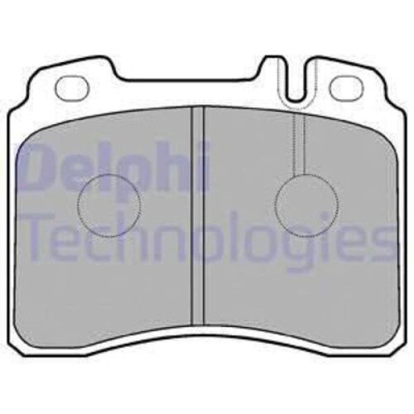 Delphi LP929 Fren Balatası Ön E-Serisi W124 93-95 S124 93-96 C124 93-97 A124 94-97 A0024203720 