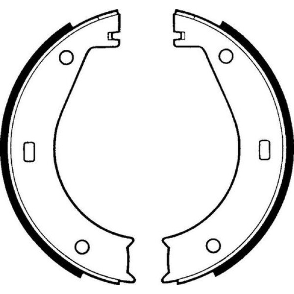 Delphi LS1573 Fren Pabuçu El Freni BMW 518 520 524 525 528 530 535 540 628 633 635 725 728 730 732 34416761294