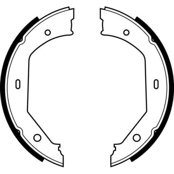 Delphi LS1857 Fren Pabuçu El Freni BMW 318 325 330 335 520 523 525 528 530 535 540 95 1163988