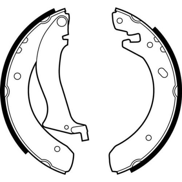 Delphi LS1870 Fren Pabuçu Arka Land Rover Freelander 97 00 SFS000060