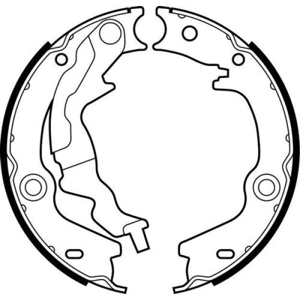 Delphi LS2017 El Fren Balatası Hyundai Accent Era 06-Kia Rio 06-Kia Venga 06- 583501GA00